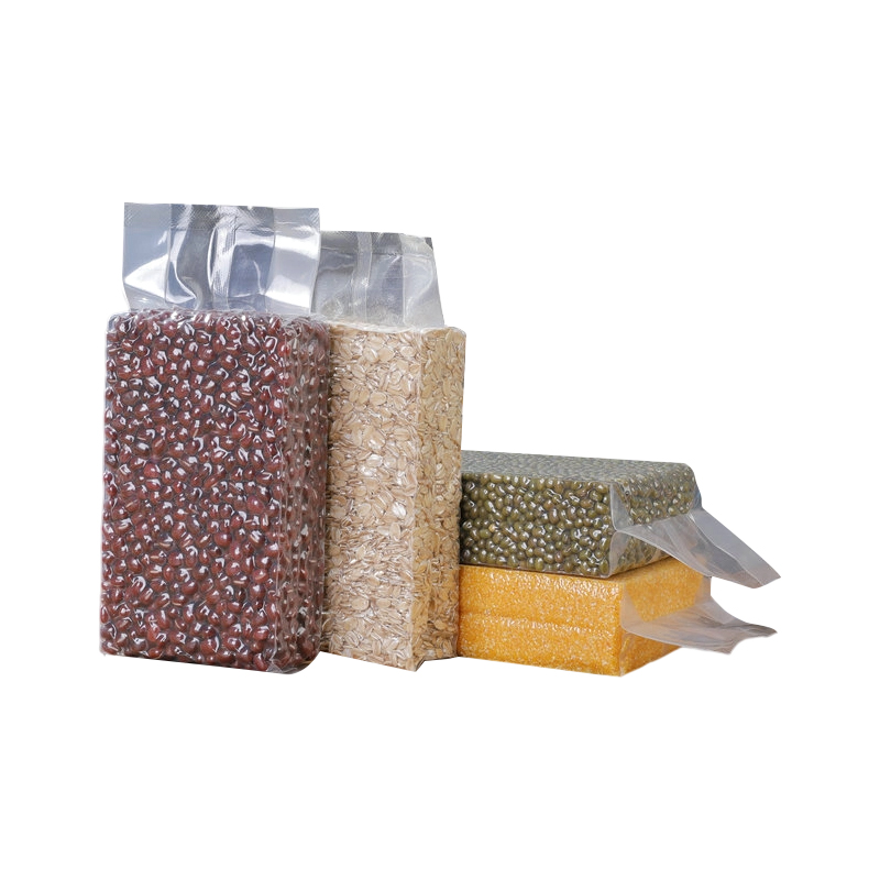 Transparent na vacuum rice brick seal bag