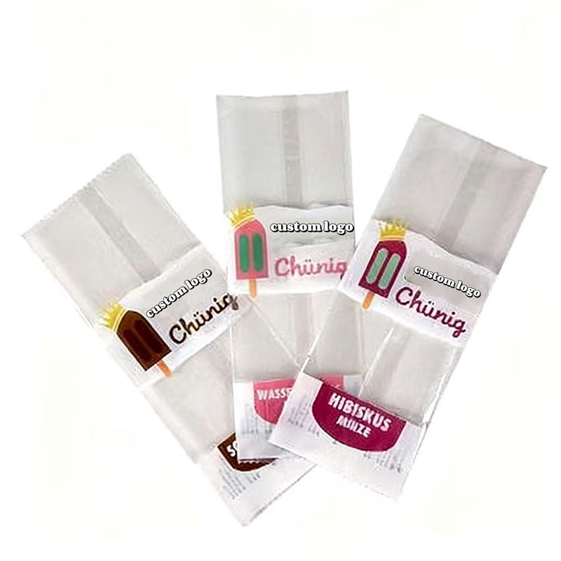 Heat seal mylar plastic pouches para sa ice cream at lollies